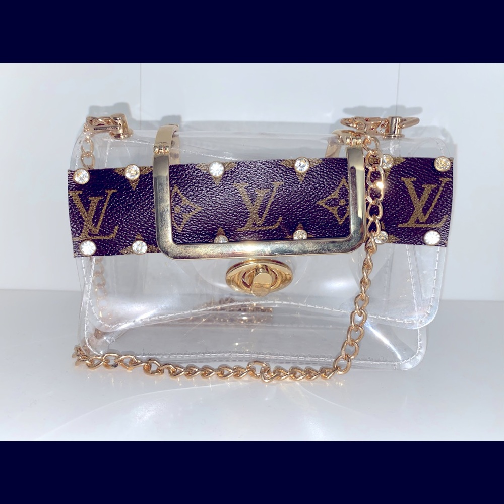 Refurbished Louis Vuitton Clear crossbody